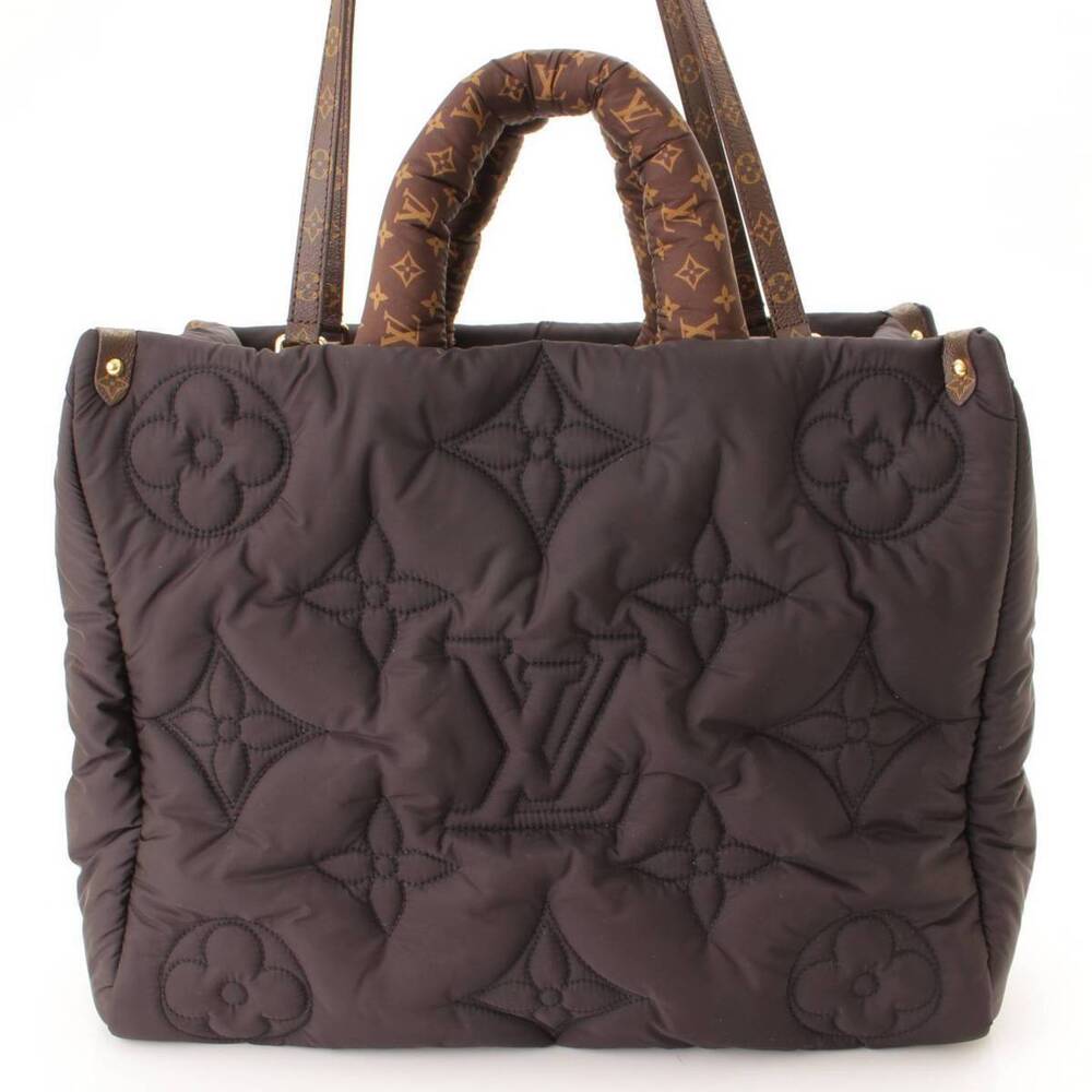 Louis Vuitton On the Go Pillow Monogram Tote Bag Black